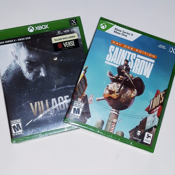 Xbox Series X Game Bundle - Resident Evil Village/ Saints Row